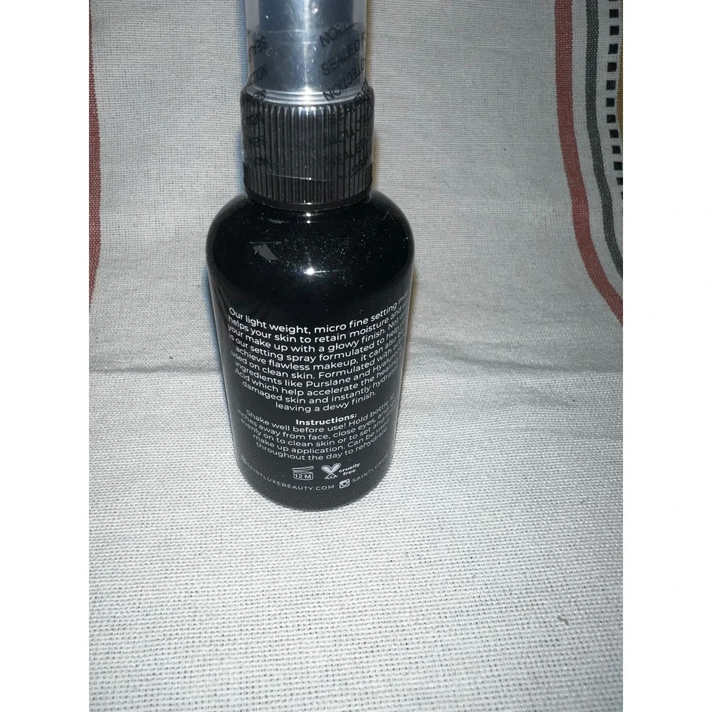 Saint Luxe Setting Spray Glowy Dewy Finish Hyaluronic Acid‎ 2.64oz 75ml NEW